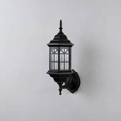 Double Arrow Castle Outdoor Wall Light -Medium