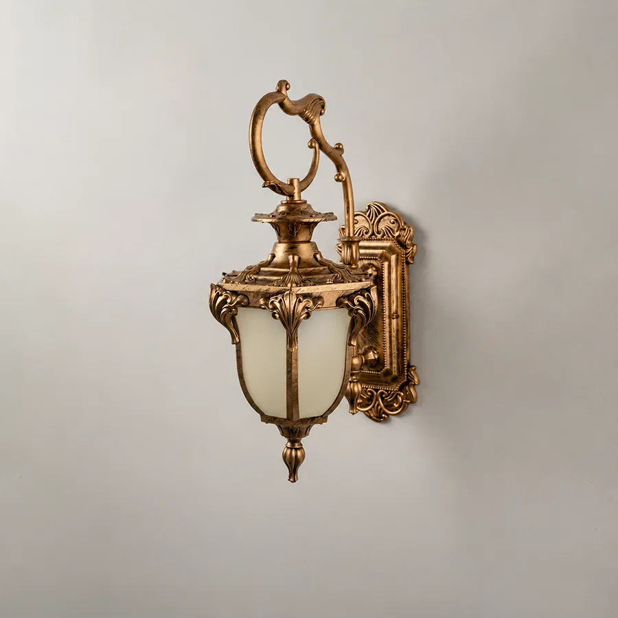 Fervor Outdoor Wall Light - Gold