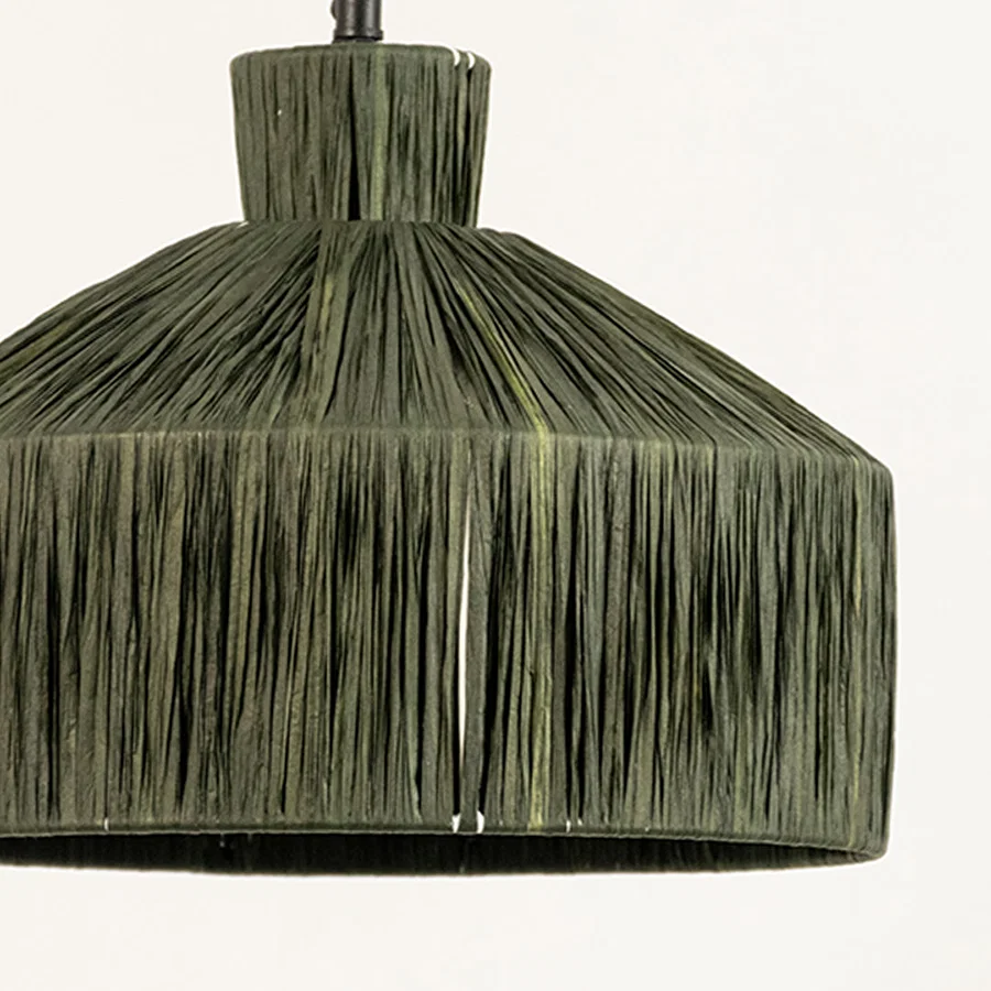 Closeup of green textured decor vase showcasing detailed vertical pattern and premium finish for modern home decor styling.