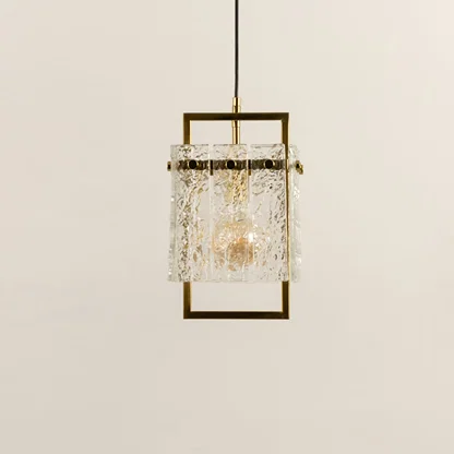 Gold metal wall light with crystal glass accents illuminated to showcase luxury decorative wall lighting elegance.