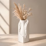 Adonia Bottleneck Ceramic Vase - Medium