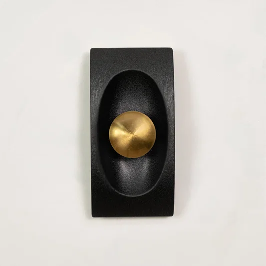 Aethel Architectural Wall Sconce - Black