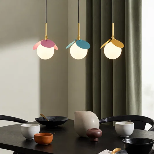Blanca 3-Light Rectangular Cluster Pendant With Black Light Canopy