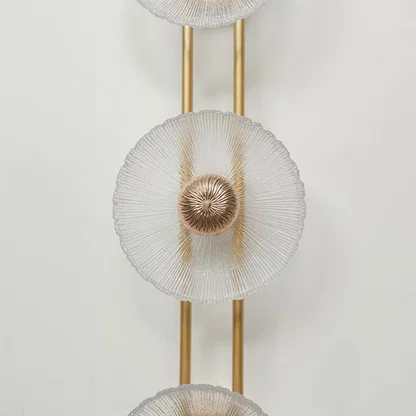Celeste 3-Disc Wall Light - Clear