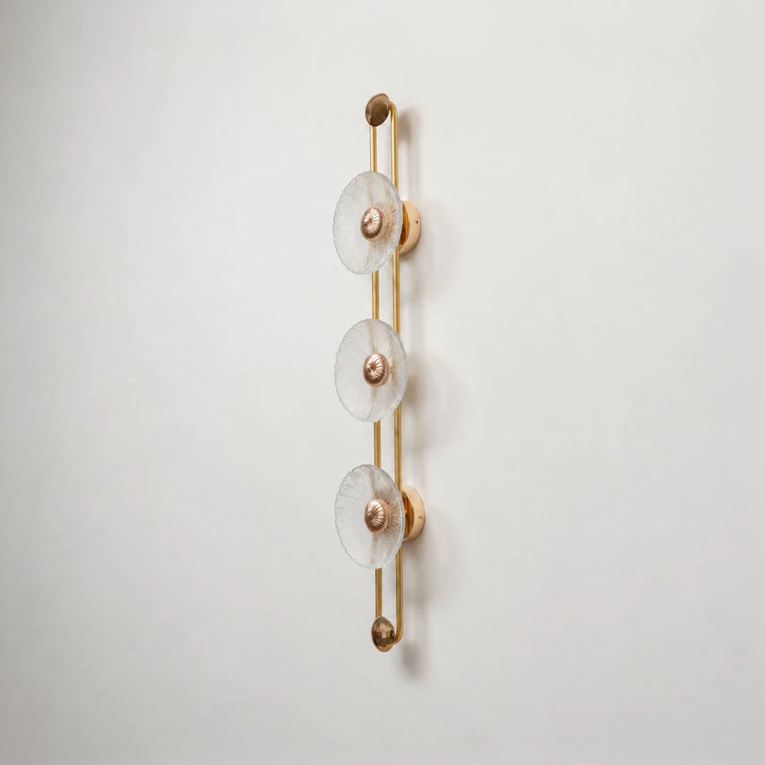Celeste 3-Disc Wall Light - Clear