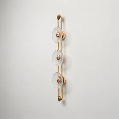 Celeste 3-Disc Wall Light - Clear