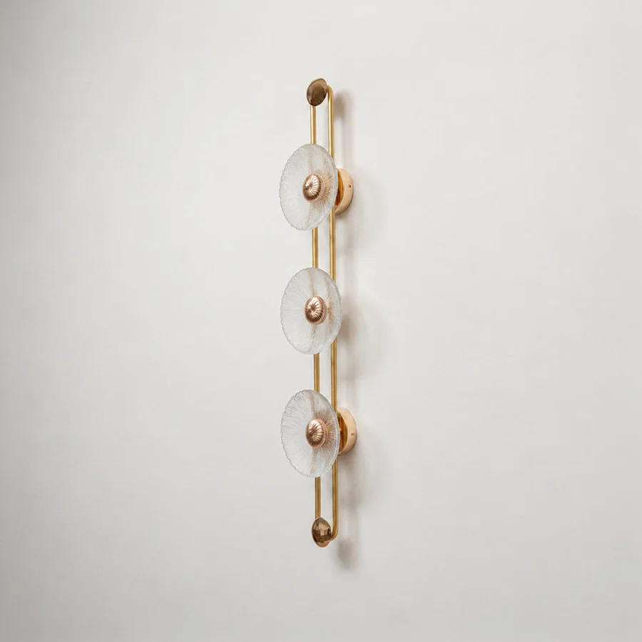 Celeste 3-Disc Wall Light - Clear
