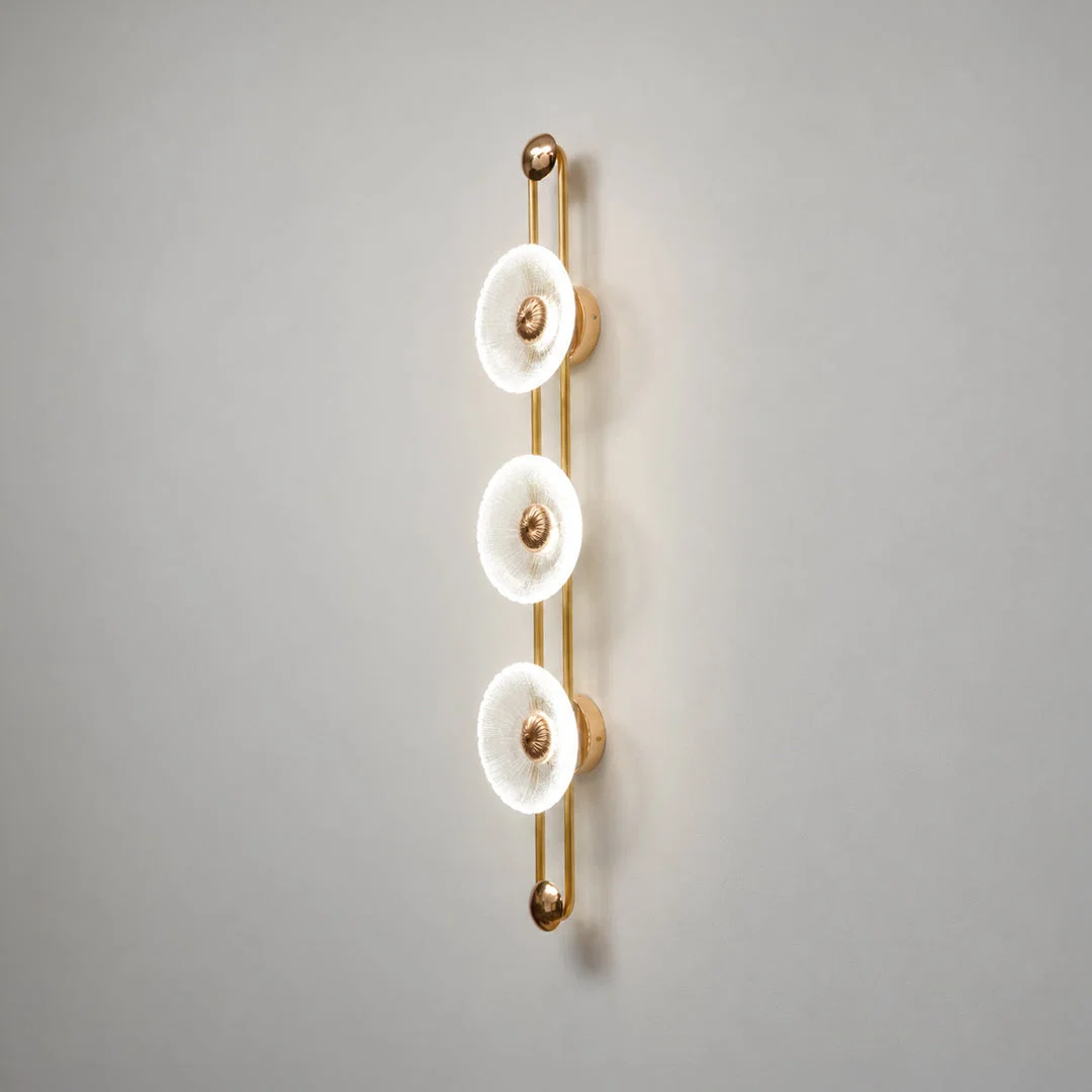 Celeste 3-Disc Wall Light - Clear
