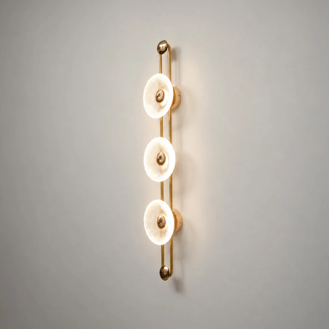 Celeste 3-Disc Wall Light - Clear