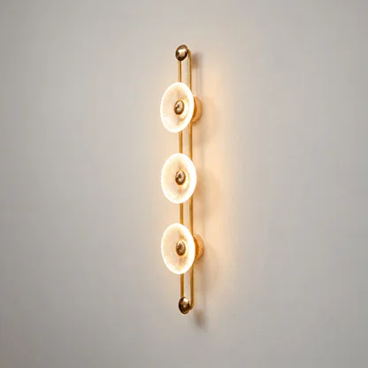 Celeste 3-Disc Wall Light - Clear