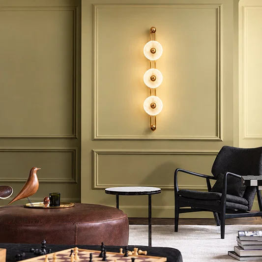 Celeste 3-Disc Wall Light - Clear