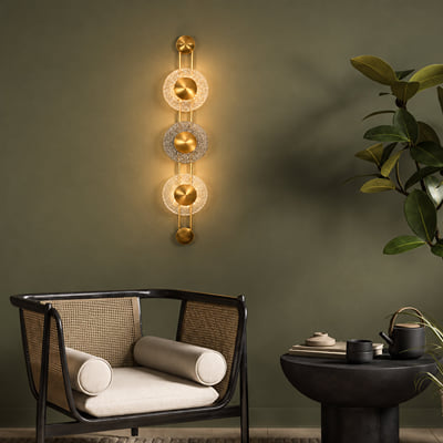 Celeste 3-Disc Wall Light - Multicolor