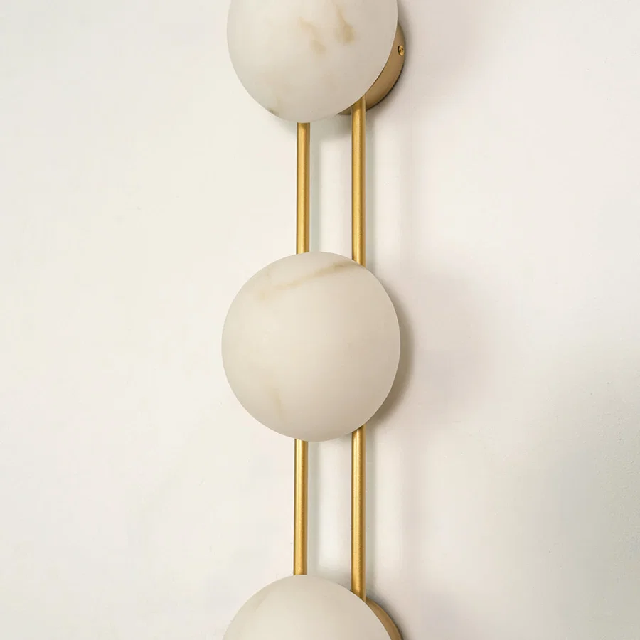 Celeste 3-Globe Wall Sconce