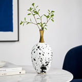 Cobe Luxe White Ceramic Vase - Medium
