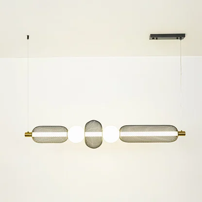Minimal gold and white wall light with cylindrical glass shades mounted on neutral wall background ideal for modern bathroom or hallway lighting.

