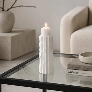 Miso Ceramic Candle Holder - Medium