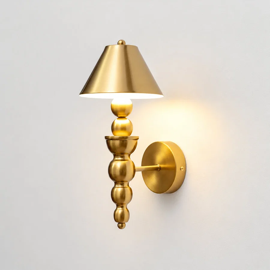 Paloma Bead Cone Wall Sconce