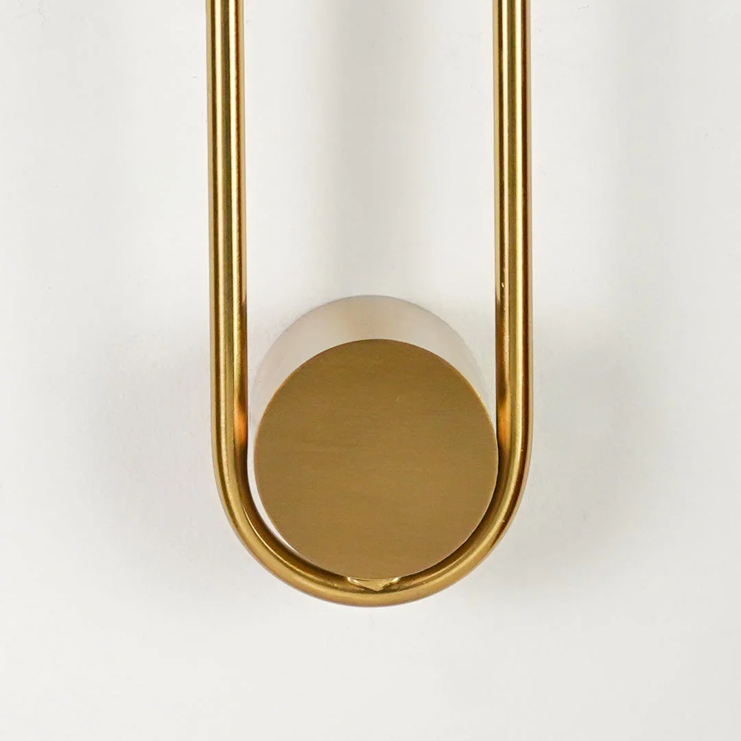 Pendulum Fluted Ring Wall Sconce