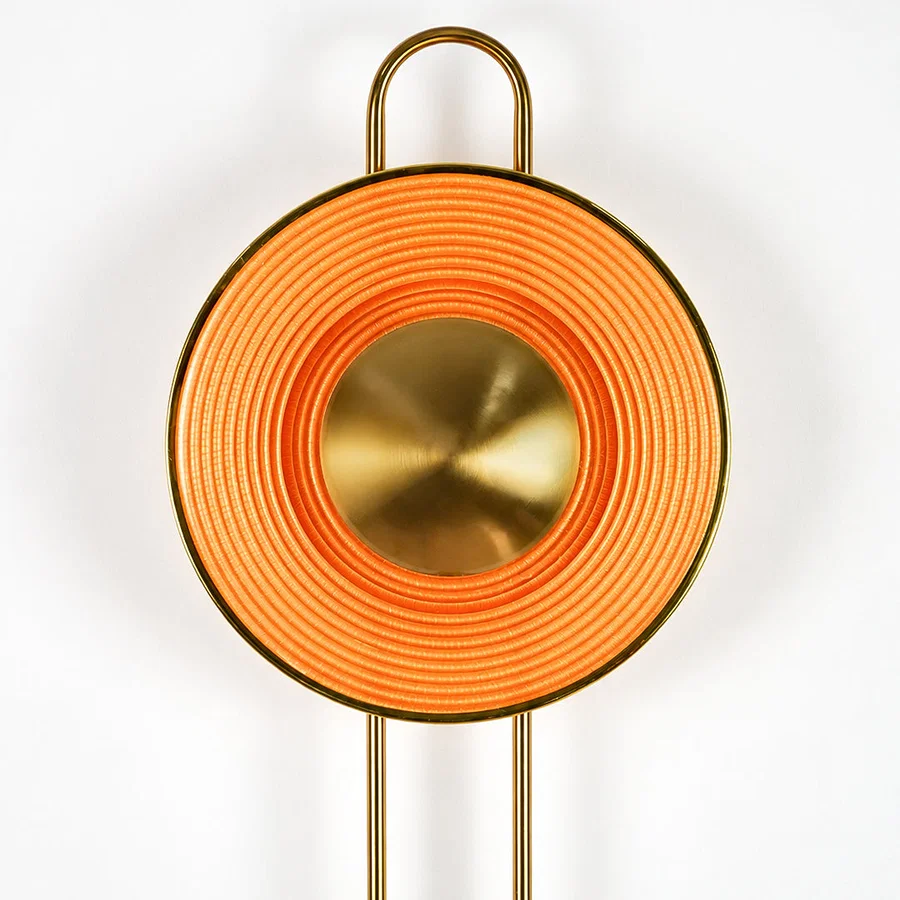 Pendulum Fluted Ring Wall Sconce