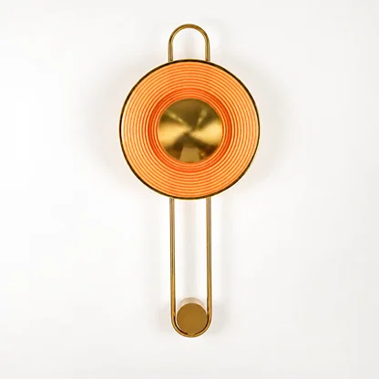 Pendulum Fluted Ring Wall Sconce
