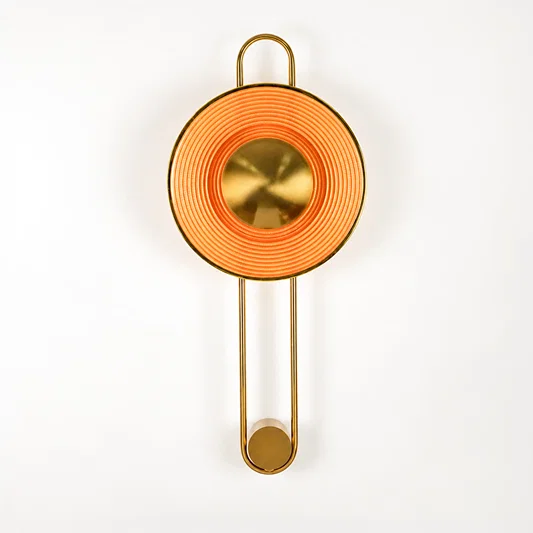 Pendulum Fluted Ring Wall Sconce