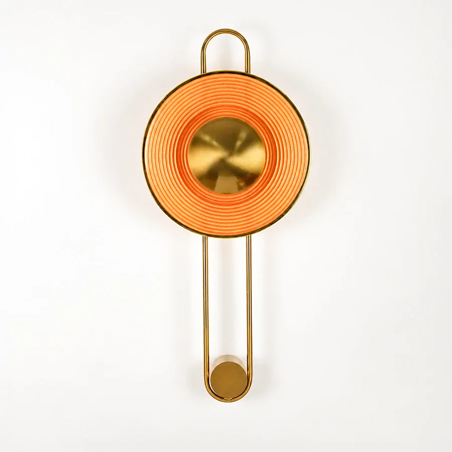 Pendulum Fluted Ring Wall Sconce