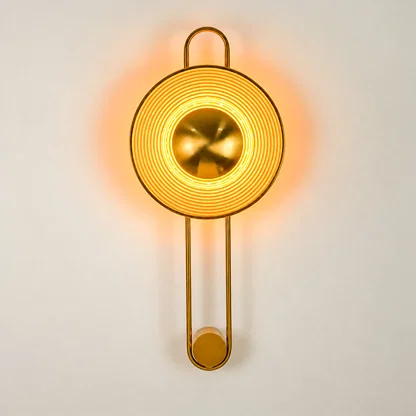 Pendulum Fluted Ring Wall Sconce