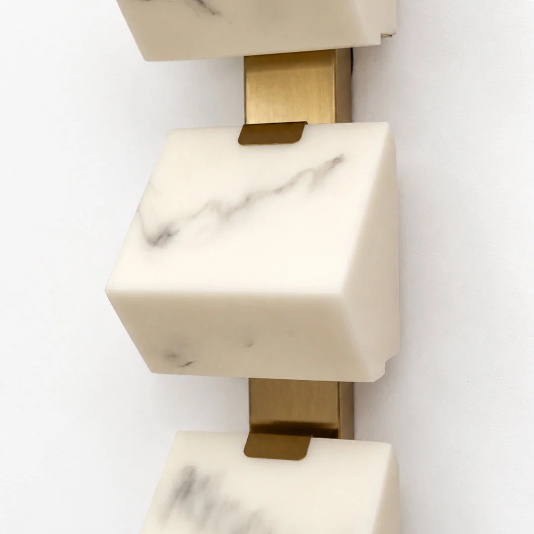 Prisma 3-Light Alabaster Wall Light