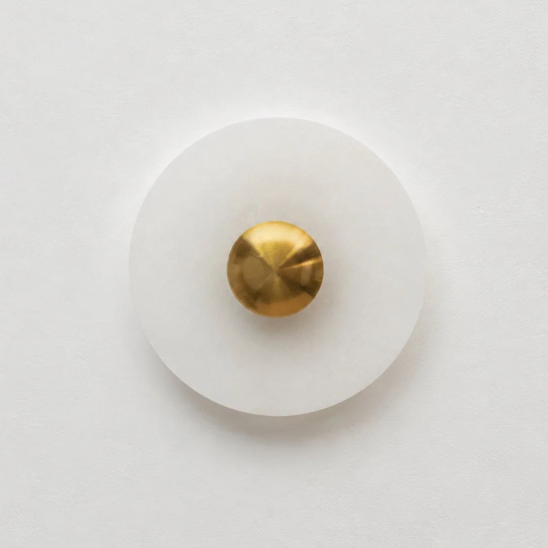 Solaria Round Disc Wall Sconce