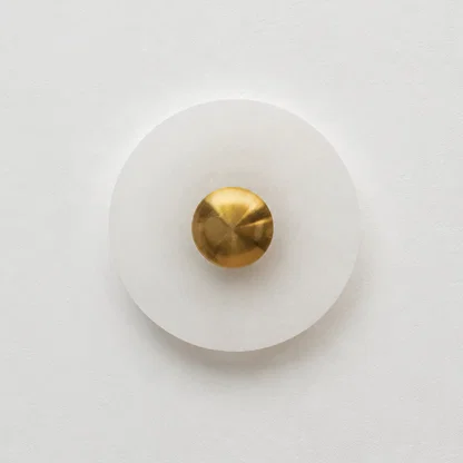 Solaria Round Disc Wall Sconce