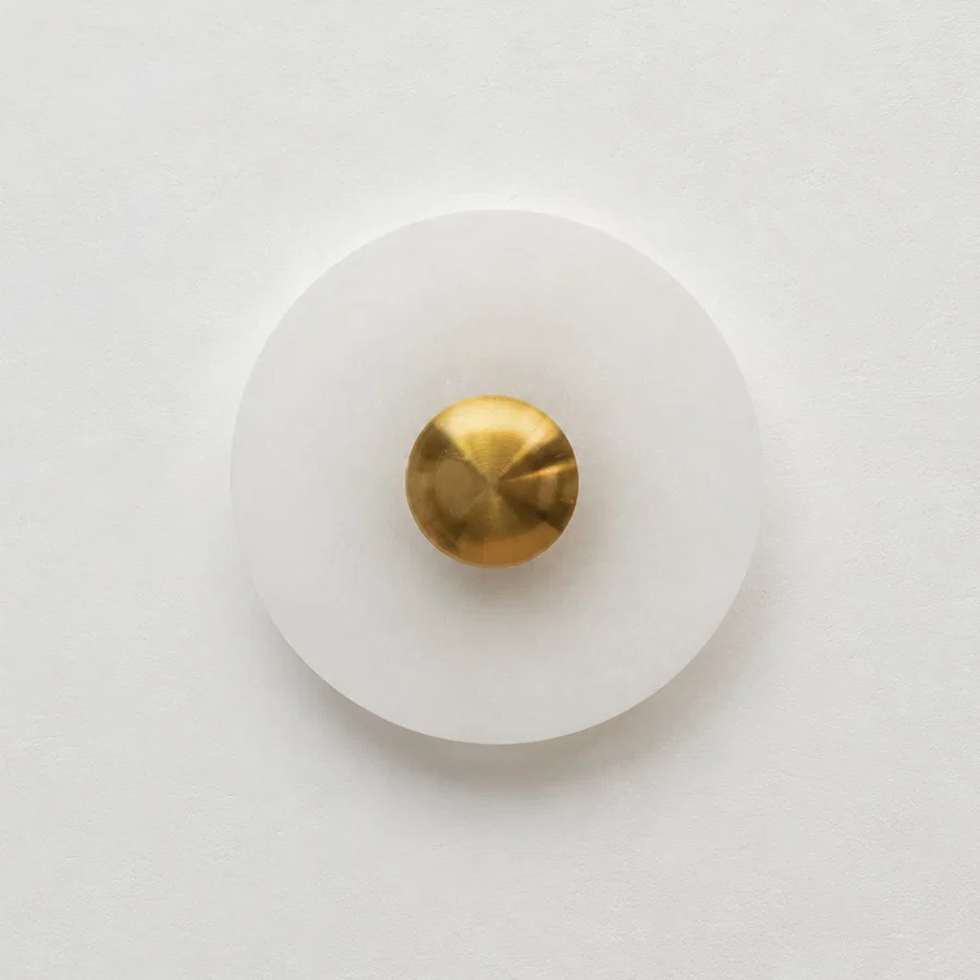Solaria Round Disc Wall Sconce