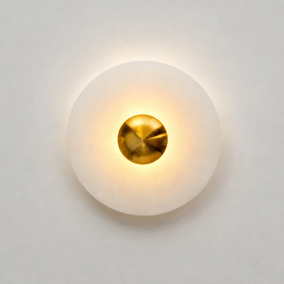 Solaria Round Disc Wall Sconce