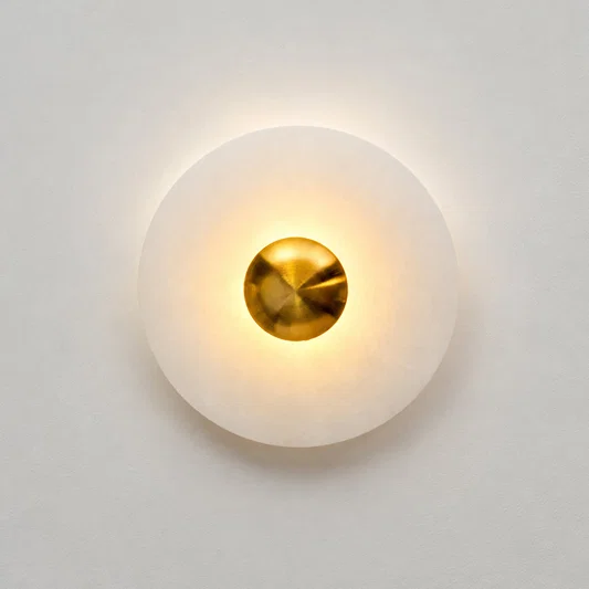 Solaria Round Disc Wall Sconce