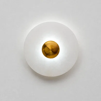 Solaria Round Disc Wall Sconce