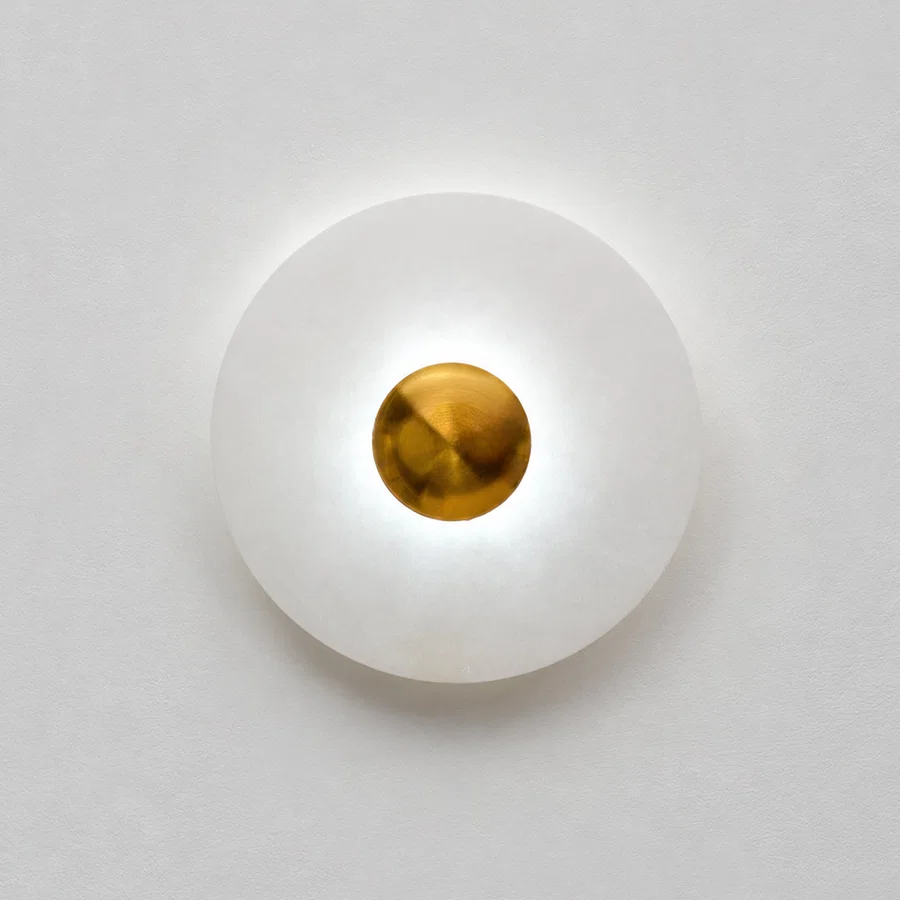 Solaria Round Disc Wall Sconce