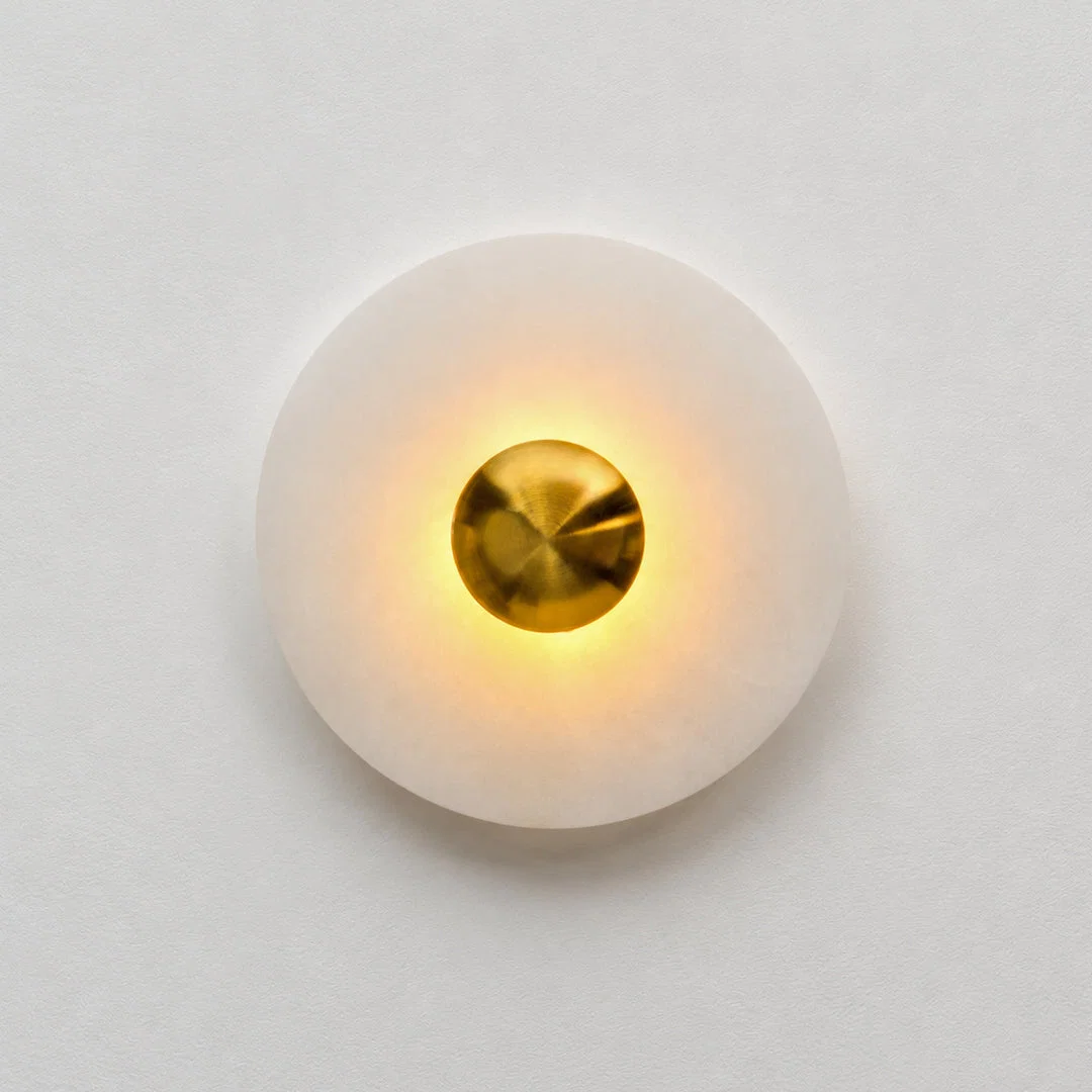 Solaria Round Disc Wall Sconce