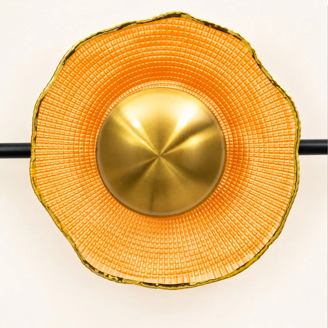 Solis Fluted Ceramic Wall Light