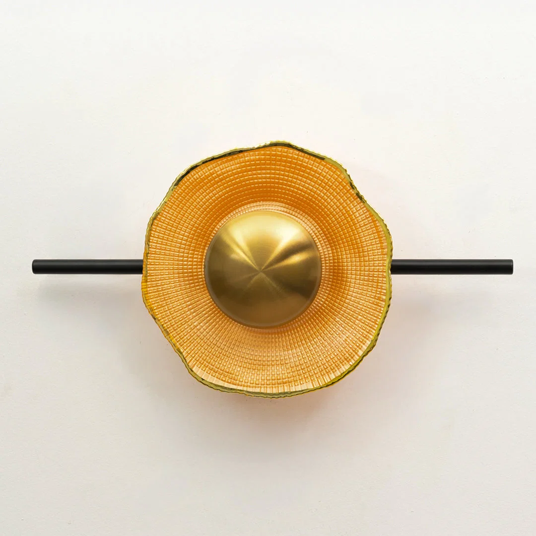 Solis Fluted Ceramic Wall Light