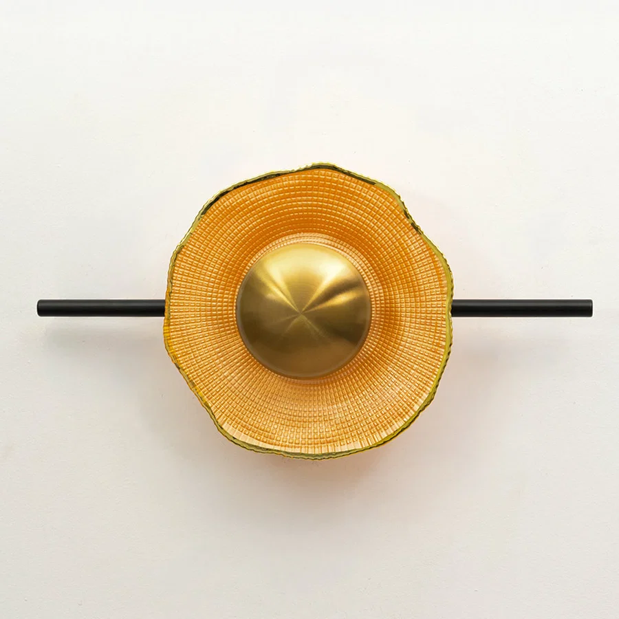 Solis Fluted Ceramic Wall Light