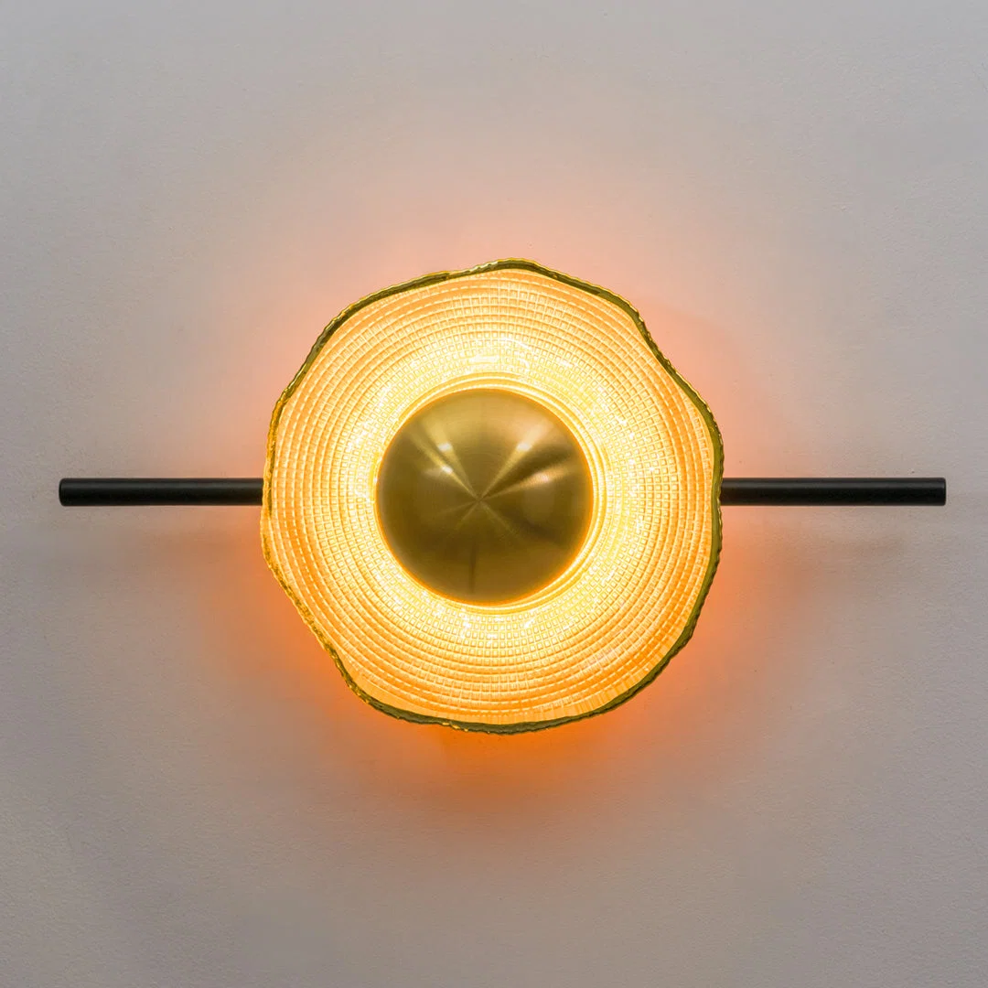Solis Fluted Ceramic Wall Light