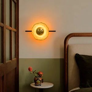 Solis Fluted Ceramic Wall Light