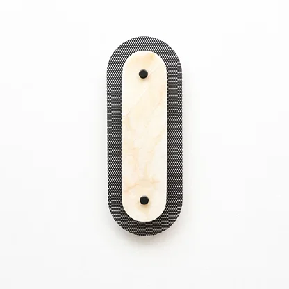 Solstice Alabaster Wall Sconce - Black