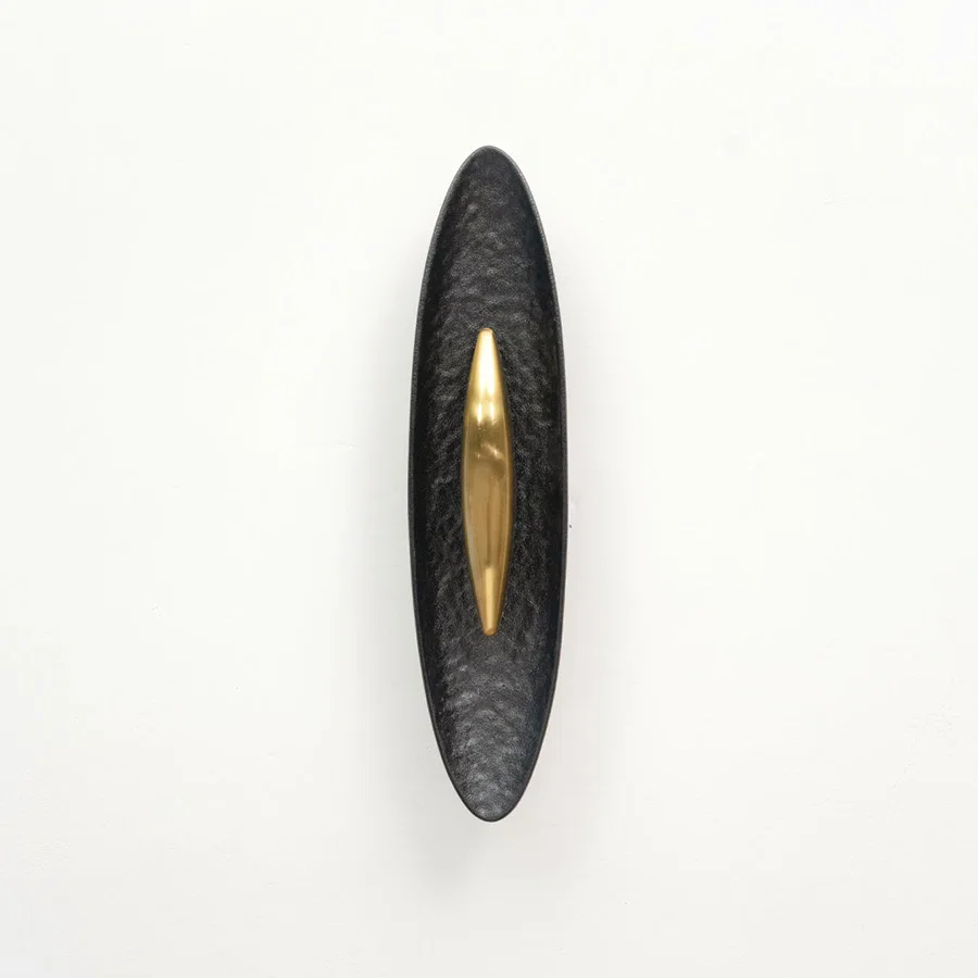 Vesper Hammered Wall Sconce - Black