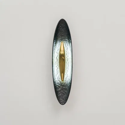 Vesper Hammered Wall Sconce - Black