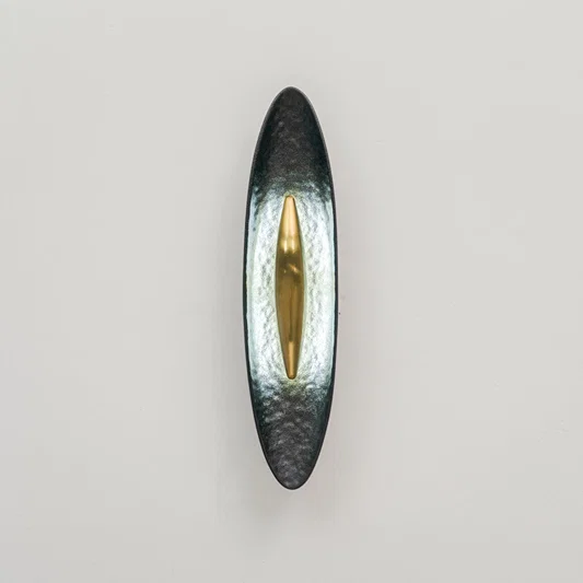 Vesper Hammered Wall Sconce - Black