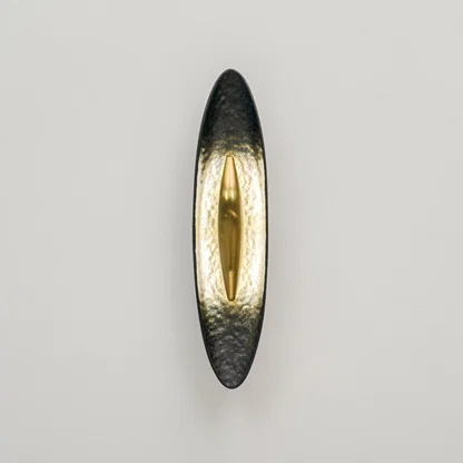 Vesper Hammered Wall Sconce - Black