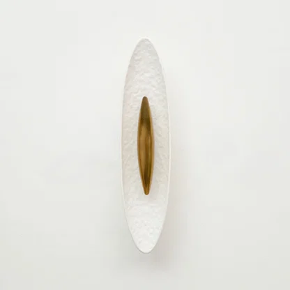 Vesper Hammered Wall Sconce - White