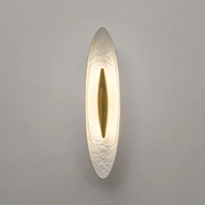 Vesper Hammered Wall Sconce - White