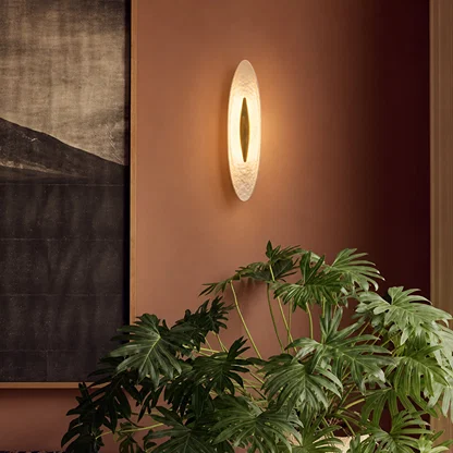 Vesper Hammered Wall Sconce - White